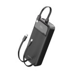 Bateria Externa Accetel Carga Rápida 20000mAh 22.5W PD+QC3.0 Preto