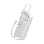 Bateria Externa Accetel Carga Rápida 20000mAh 22.5W PD+QC3.0 Branca