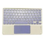 Teclado Royal Bailey X129 ultrafino Bluetooth ligero con panel táctil y batería recargable manual incluido
