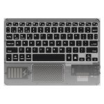 Teclado Royal Bailey Z33 Bluetooth ultrafino ligero con panel táctil para iOS Android Windows