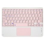 Teclado Royal Bailey X129 Bluetooth ultrafino ligero para iOS Android Windows rosa