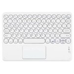 Teclado Royal Bailey X9c Bluetooth ultrafino con panel táctil ligero, batería recargable y material resistente