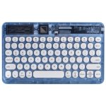 Teclado Royal Bailey 0303d Bluetooth ultrafino ligero QWERTY azul