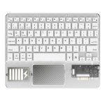 Teclado Royal Bailey Z33 Bluetooth ultrafino ligero con batería recargable y panel táctil