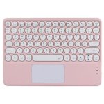 Teclado Royal Bailey 260c Bluetooth ultrafino ligero con batería recargable rosa