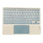 Teclado Royal Bailey X129 Bluetooth ultrafino ligero con batería recargable azul