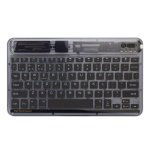 Teclado Royal Bailey XK030D ultrafino Bluetooth ligero con panel táctil para Windows Android iOS batería recargable