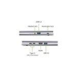 Portátil Acer Aspire Go 15 AG15-21P 15,6" AMD Athlon Silver 7120U 8GB 128GB SSD Radeon 610M Windows 11 Home S