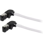 Cabo de rede Synergy 21 CAT6a S/FTP 0,5 m branco