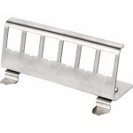 Adapter Roline para carril DIN, 6 módulos Keystone