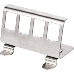 Adapter Roline para carril DIN, 4 módulos Keystone