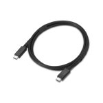 Cable USB4 Lenovo 4X91U94413 1 m USB-C a USB-C 40 Gbit/s Negro