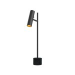 Lámpara de Escritorio SackIT EXPO Moderna Aluminio Mármol Negro 66 cm
