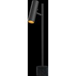 Lámpara de Escritorio SackIT EXPO Moderna Aluminio Mármol Negro 66 cm