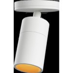 Lámpara de techo SackIT EXPO redonda blanca metálica para interior
