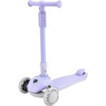 Mini Scooter Copenhagen Lavendel ajustável 69-78 cm 50 kg rodas iluminadas