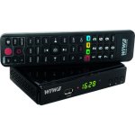 Tuner TV Wiwa H.265 DVB-T2 Full HD Negro