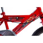 Bicicleta infantil Huffy 16" Cars vermelha com estabilizadores