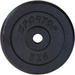 Pesa de gimnasio Sportop 5 kg diámetro 26 mm