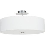 Lámpara de techo Nowodvorski Viviane 3x60W blanco diseño moderno