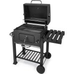 Barbacoa de carbón Fieldmann FZG 1008 56x42 cm con tapa y ruedas