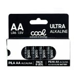 Pile Alcaline AA LR6 COOL Pack 8 uds