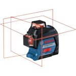Laser plano Bosch GLL 3-80 vermelho 30 m