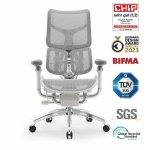 Bürostuhl Sihoo Doro S300 Ergonomisch - 6D-Armlehnen - Dynamisches Lendenwirbelstützsystem