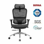 Bürostuhl Sihoo M56b mit Dynamischer Lendenwirbelstütze 3D