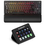 Bundle Corsair K70 CORE TKL Teclado Mecánico Gaming Inalámbrico RGB + Elgato Stream Deck MK.2