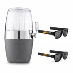 Dispensador de Cerveja Innovagoods Ball 4L com 2 Óculos Sunfold Spain Black