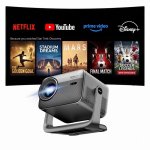 Beamer Blackview PV1000 Max 1080P 1000 Lumen 150" LED LCD Smart TV