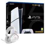 Sony PlayStation 5 Slim Digital Chasis E + Corsair Void V2 Auriculares Inalámbricos Blancos