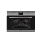Horno Compacto Infiniton 45L 60cm Pirolítico A Grill Cristal negro y acero inoxidable
