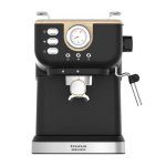 Caffettiera Espresso Taurus 1,5 L 20 bar con montalatte e scaldatazze