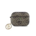 Capa Guess AirPods 3 Castanho Estampa Classica
