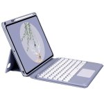 Capa com Teclado Bluetooth Royal Bailey SY209C-1 para iPad 10.9 polegadas Roxa