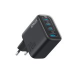 Cargador de Pared Anker Zolo, Carga Rápida Qi 70W, 3 USB-C, 1 USB-A PD 3.0, Negro