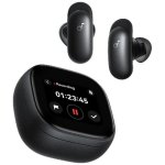 Auriculares Soundcore Liberty 5 Pro Max sem fios Bluetooth com Cancelamento de Ruído, AI, ecrã AMOLED, preto