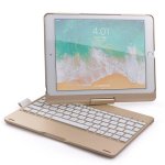 Cover con Tastiera Bluetooth Royal Bailey F109as per iPad Air 5/4 e Pro 11 Oro