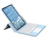 Cover con Tastiera Bluetooth Royal Bailey Sx11c-2 per iPad Air 11/Pro 11 Blu