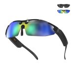 Ksix Vector Con Cámara Full Hd Gafas Inteligentes, Ai, Audio Open-ear, 2 Lentes Uv400, Ip65 Y App Heycyan