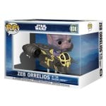 Figurine POP! Rides Deluxe Funko Star Wars The Mandalorian et Grogu