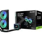 Refrigeration Liquide Asrock CPC Challenger 240mm 2 Ventilateurs ARGB Noir