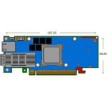 Carte Réseau Nvidia BlueField-3 E-Series DPU Ethernet 400 Gb VPI