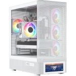 Boîtier PC Modecom Volcano AQ500 ARGB Midi Tower Blanc