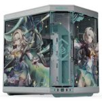 Case PC HYTE Y70 Firefly Edition Midi Tower Vetro Temperato Blu Argento