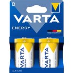 Pila Varta Energy D 1,5 V LR20 Alcalina 2 Unidades