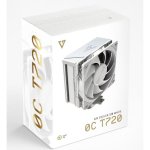 Refrigeración Aire Modecom Socket AM4 AM5 LGA 1200 120mm Volcano 0C T720 White