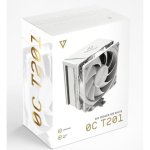Refrigeración Aire Modecom Socket AM4 AM5 LGA 1200 120mm Volcano 0C T201 ARGB